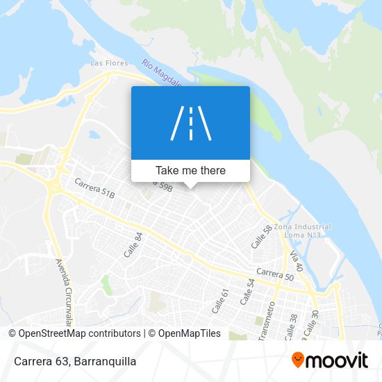 Mapa de Carrera 63