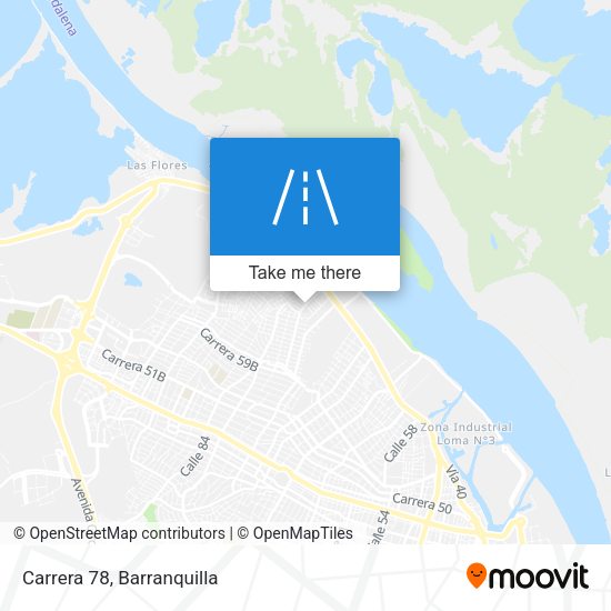 Mapa de Carrera 78