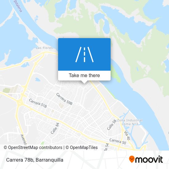 Mapa de Carrera 78b