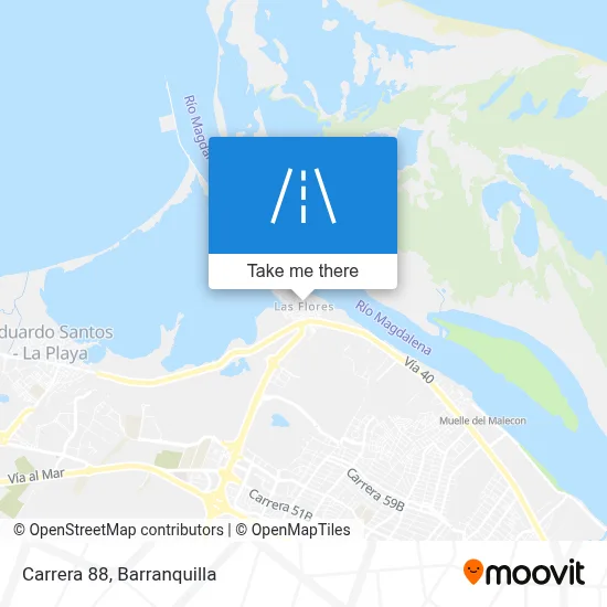 Mapa de Carrera 88