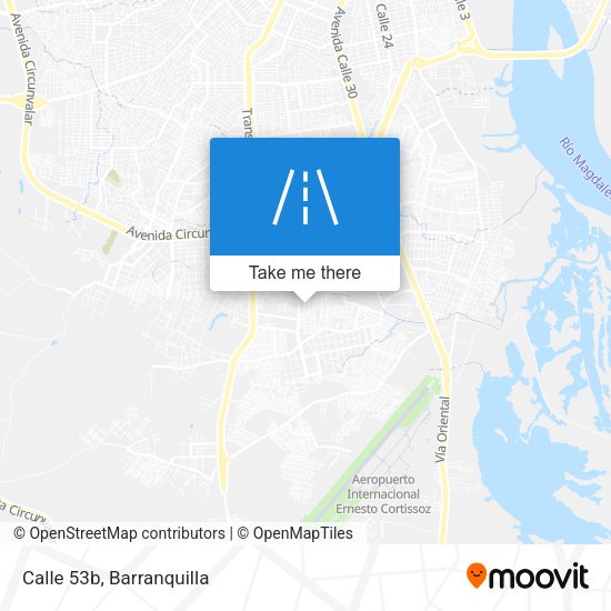 Mapa de Calle 53b