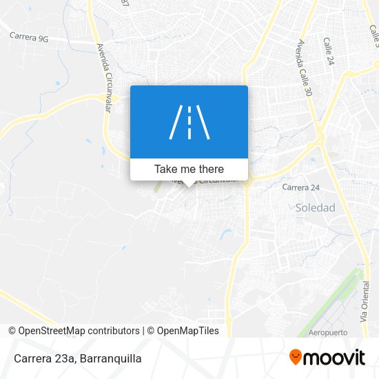 Mapa de Carrera 23a