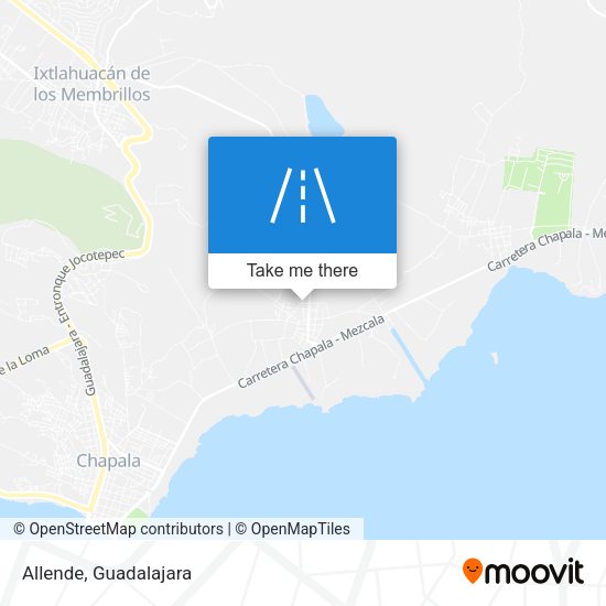 Mapa de Allende