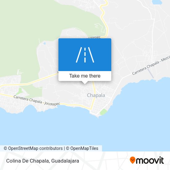 Colina De Chapala map
