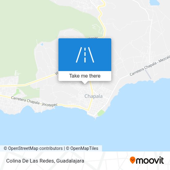 Colina De Las Redes map
