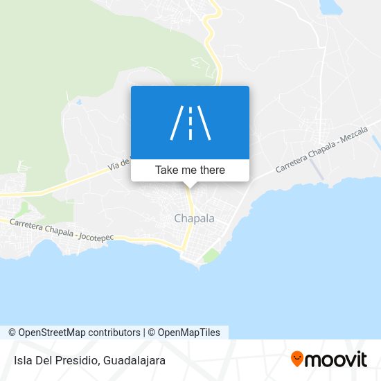 Mapa de Isla Del Presidio