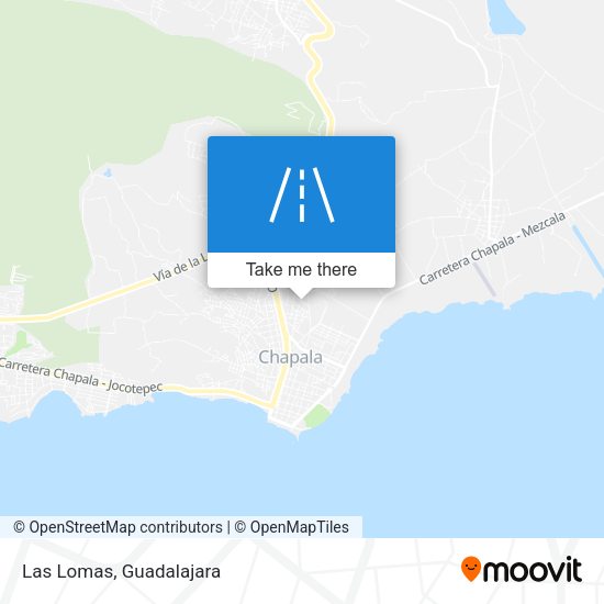 Mapa de Las Lomas