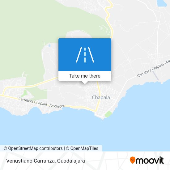 Venustiano Carranza map