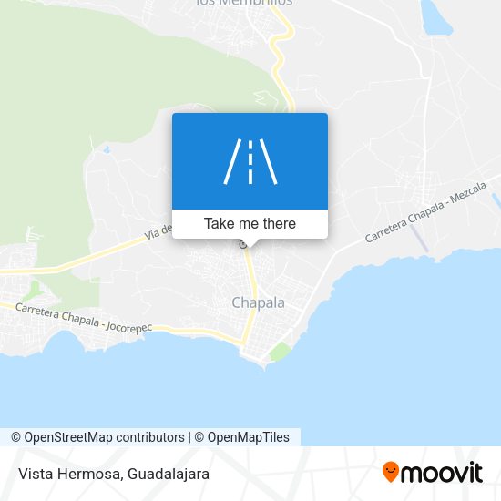 Mapa de Vista Hermosa