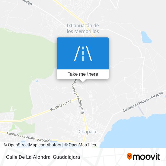 Calle De La Alondra map