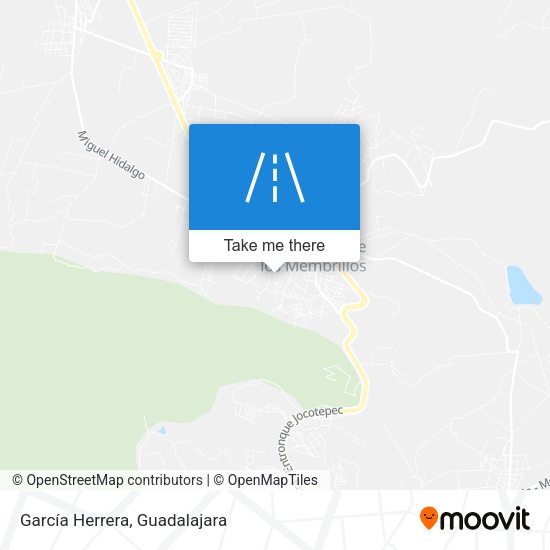 García Herrera map