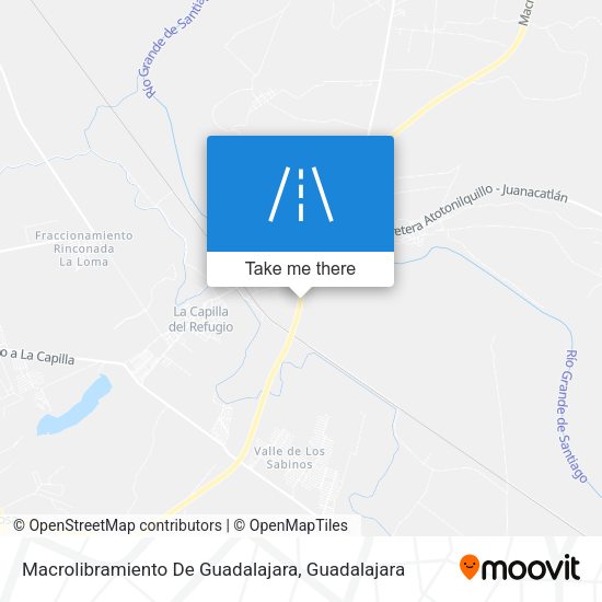 Macrolibramiento De Guadalajara map