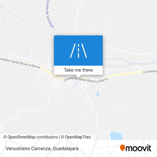 Venustiano Carranza map