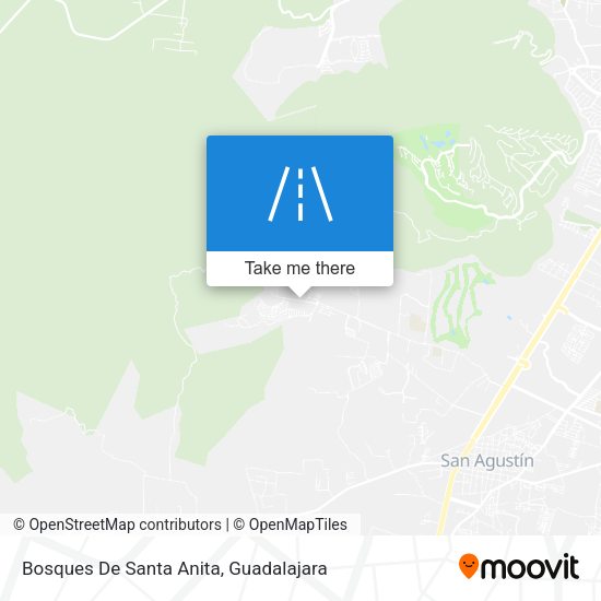 Bosques De Santa Anita map