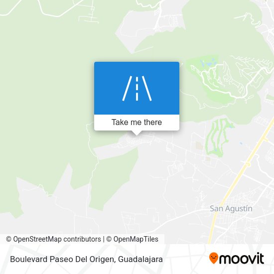 Boulevard Paseo Del Origen map