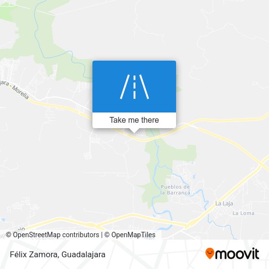 Félix Zamora map