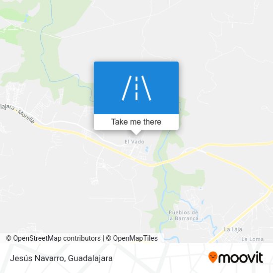 Jesús Navarro map