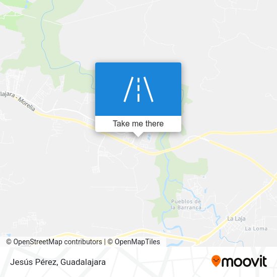 Jesús Pérez map
