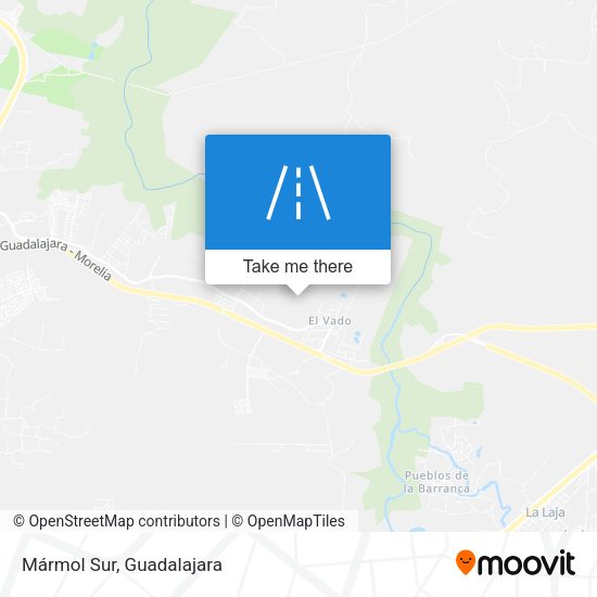 Mapa de Mármol Sur