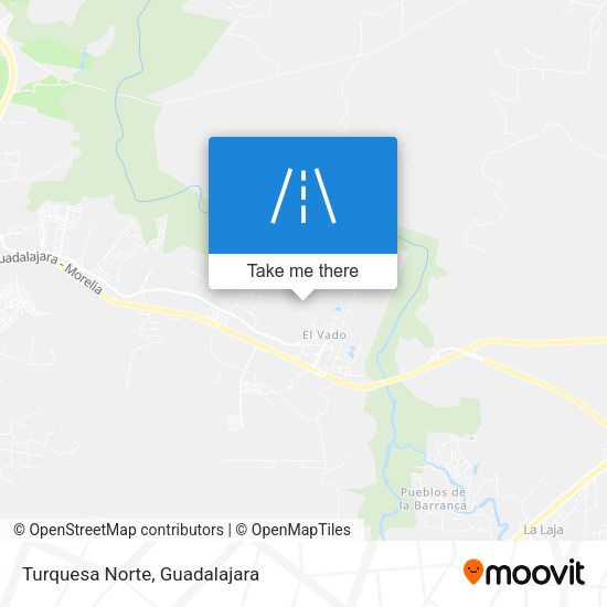 Mapa de Turquesa Norte