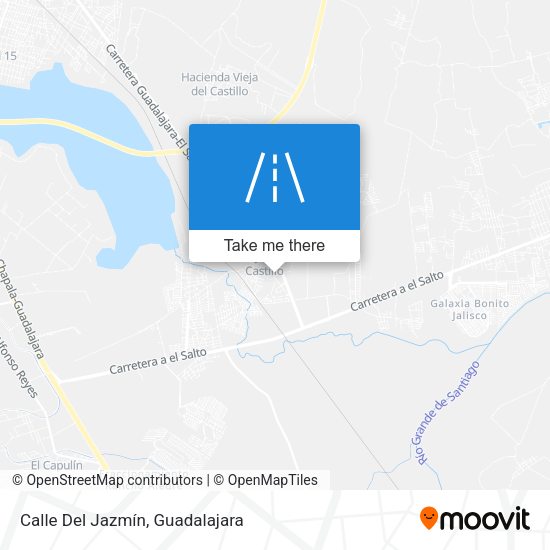 Calle Del Jazmín map
