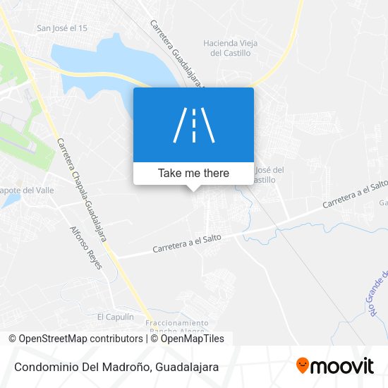 Condominio Del Madroño map