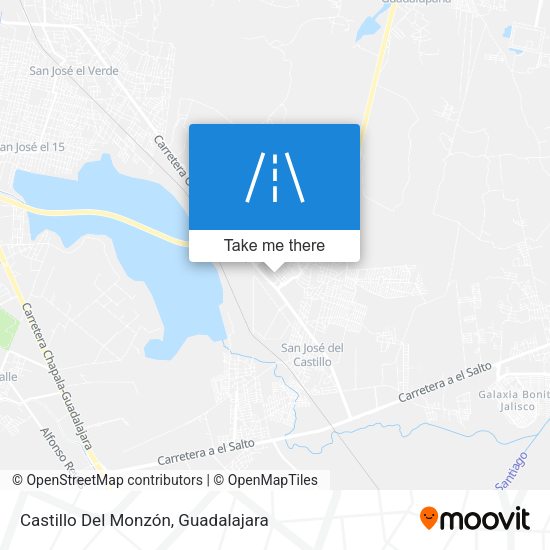 Mapa de Castillo Del Monzón