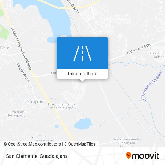 Mapa de San Clemente