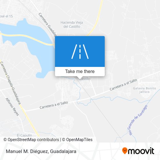 Mapa de Manuel M. Diéguez