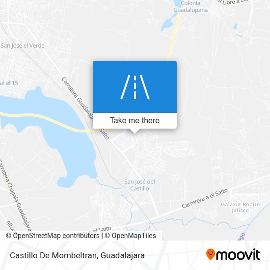 Mapa de Castillo De Mombeltran