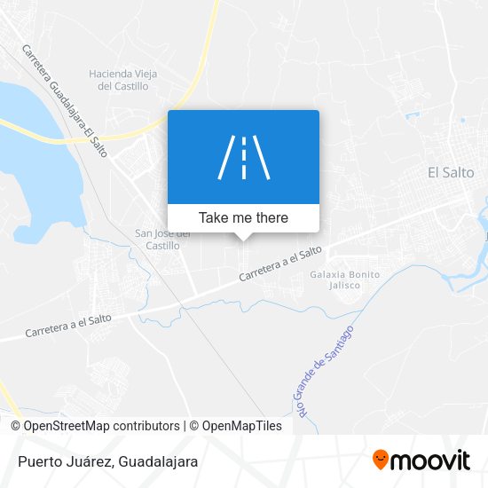 Mapa de Puerto Juárez