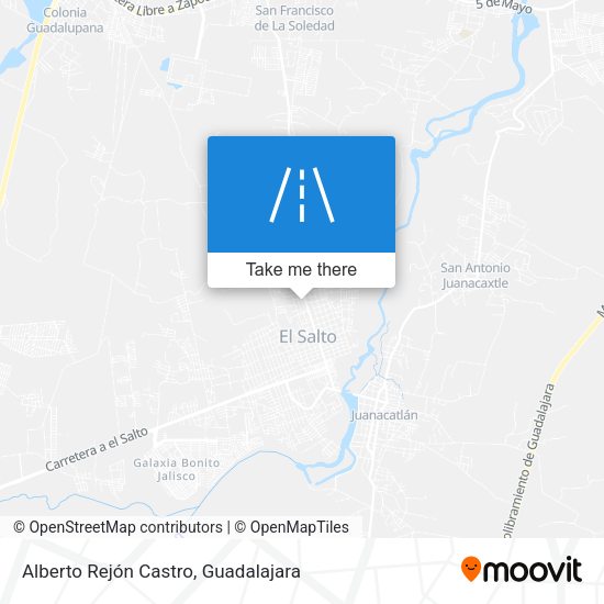 Alberto Rejón Castro map