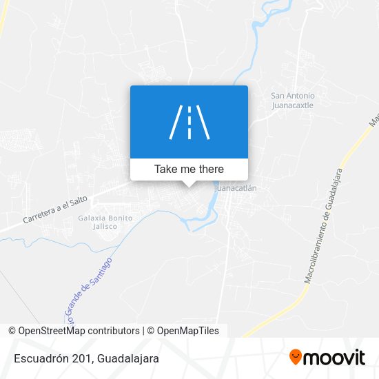 Escuadrón 201 map