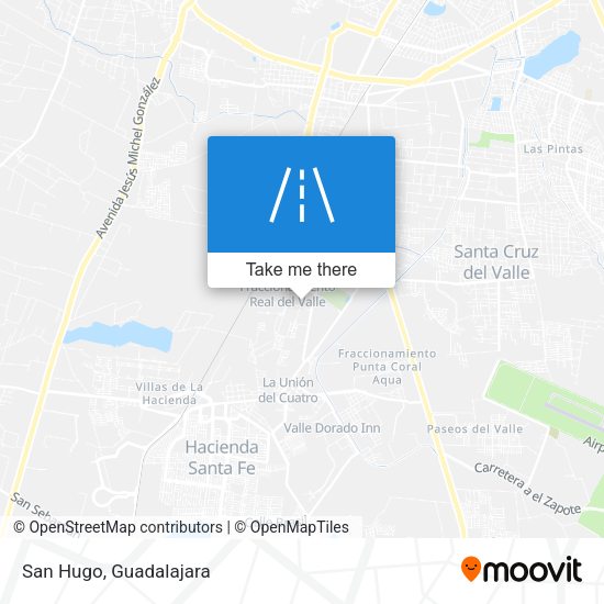 Mapa de San Hugo