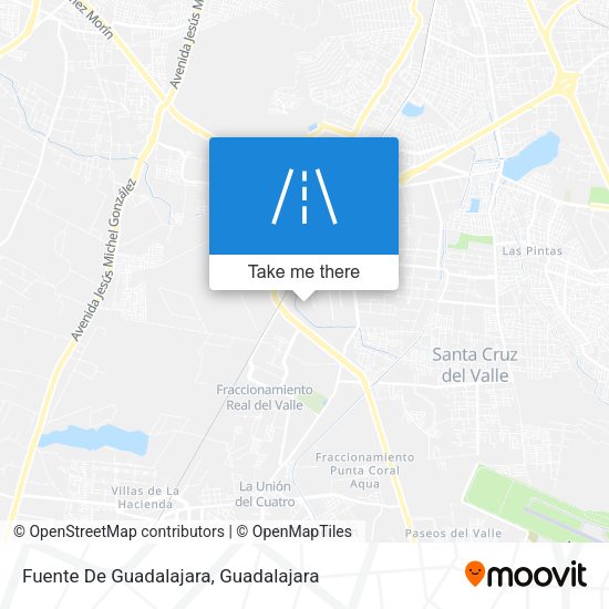 Fuente De Guadalajara map