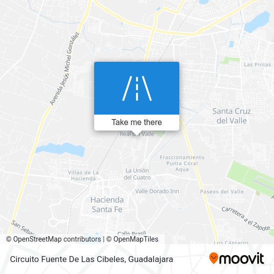 Mapa de Circuito Fuente De Las Cibeles