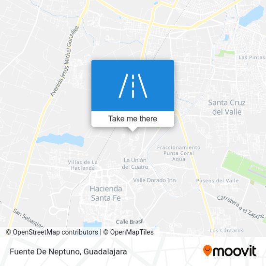Mapa de Fuente De Neptuno