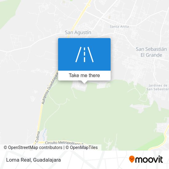 Mapa de Loma Real