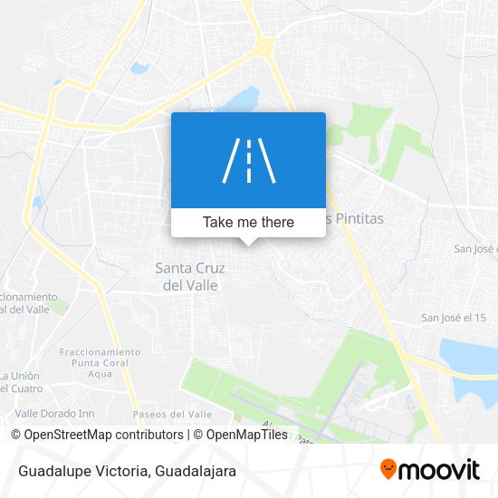Mapa de Guadalupe Victoria
