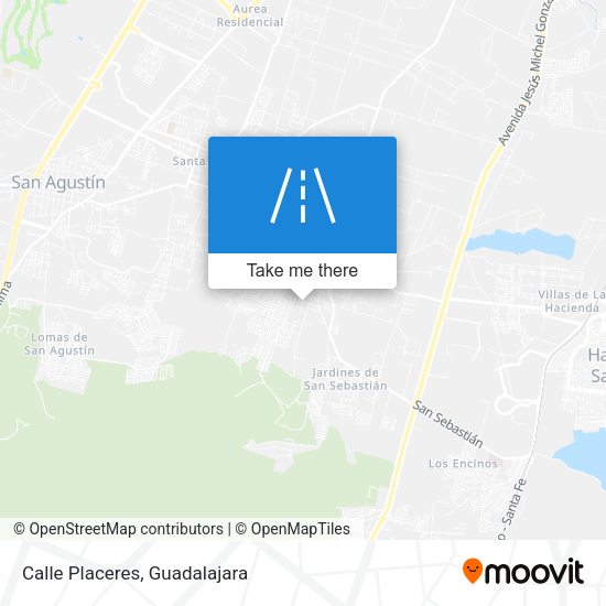 Mapa de Calle Placeres