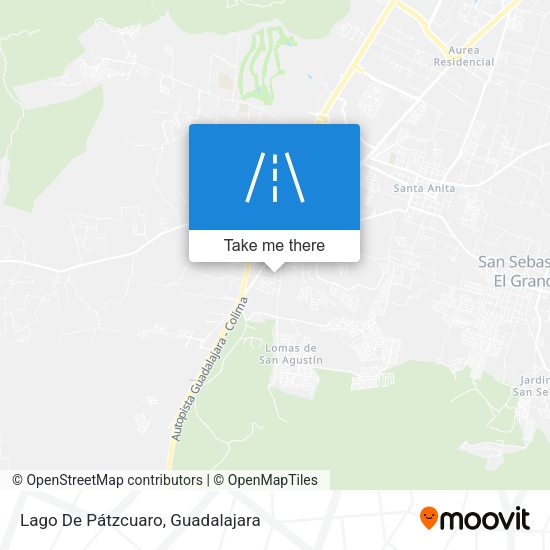 Mapa de Lago De Pátzcuaro