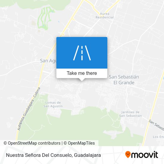 Mapa de Nuestra Señora Del Consuelo