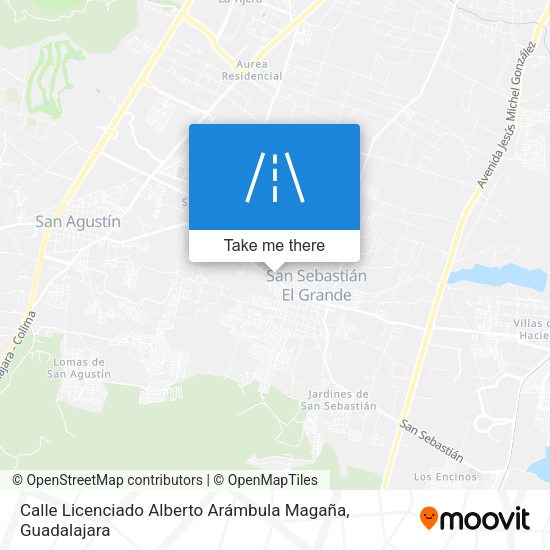 Calle Licenciado Alberto Arámbula Magaña map