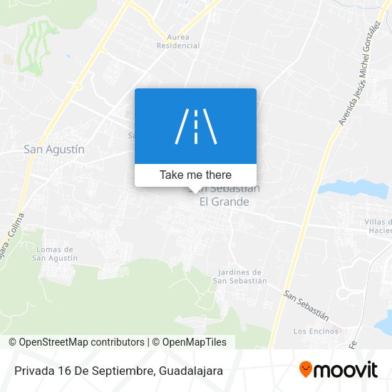 Mapa de Privada 16 De Septiembre