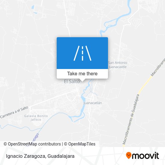 Mapa de Ignacio Zaragoza