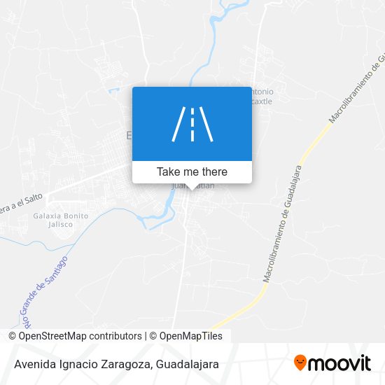Avenida Ignacio Zaragoza map