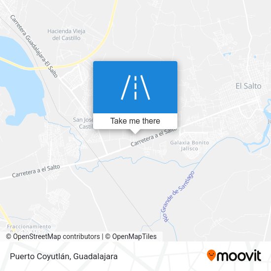 Puerto Coyutlán map