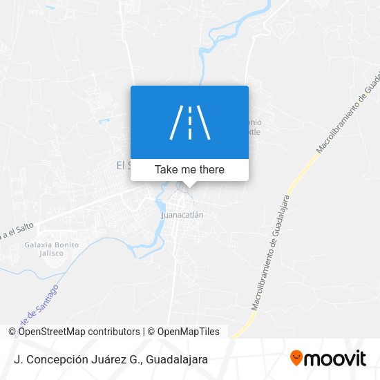 Mapa de J. Concepción Juárez G.