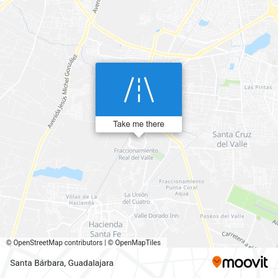 Santa Bárbara map