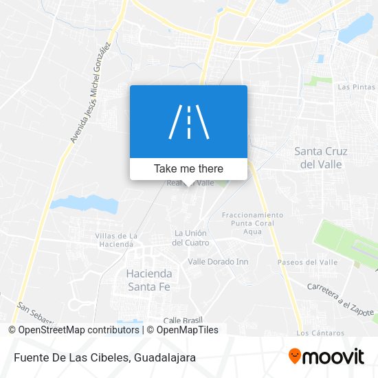 Fuente De Las Cibeles map